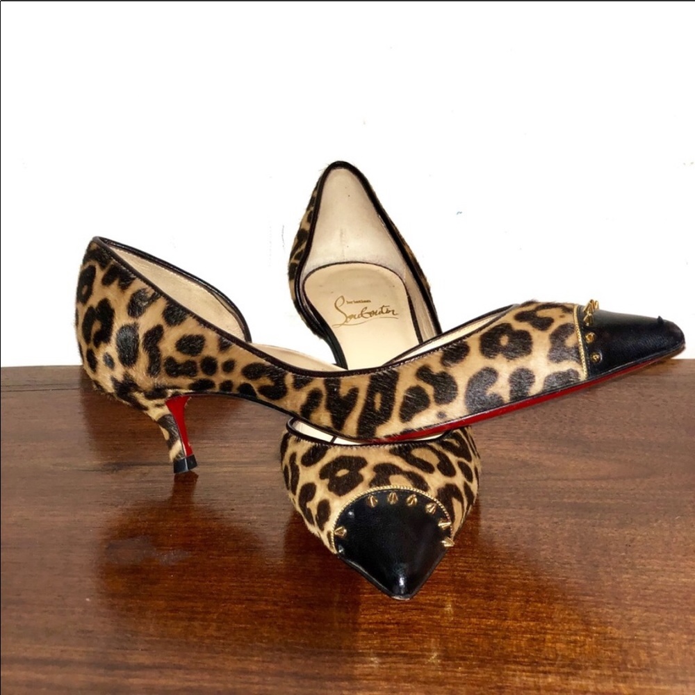 Christian Louboutin Culturella Calf Hair D’Orsay.
